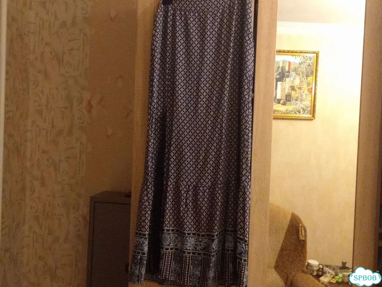 Юбка летняя длинная фото 1