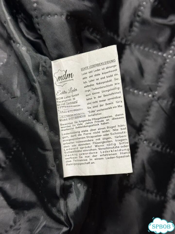 Кожаная косуха MDM фото 7