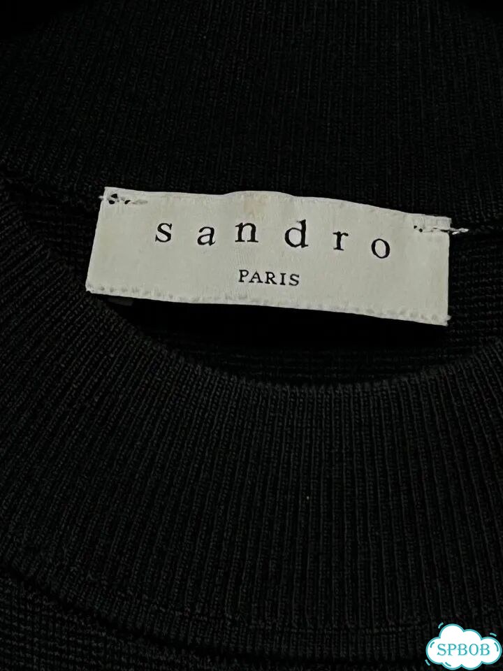 Платье Sandro Paris с бахромой S/M фото 3