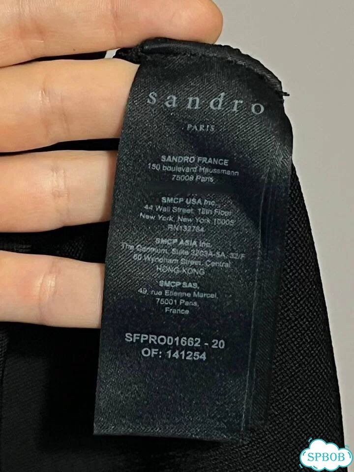 Платье Sandro Paris с бахромой S/M фото 4