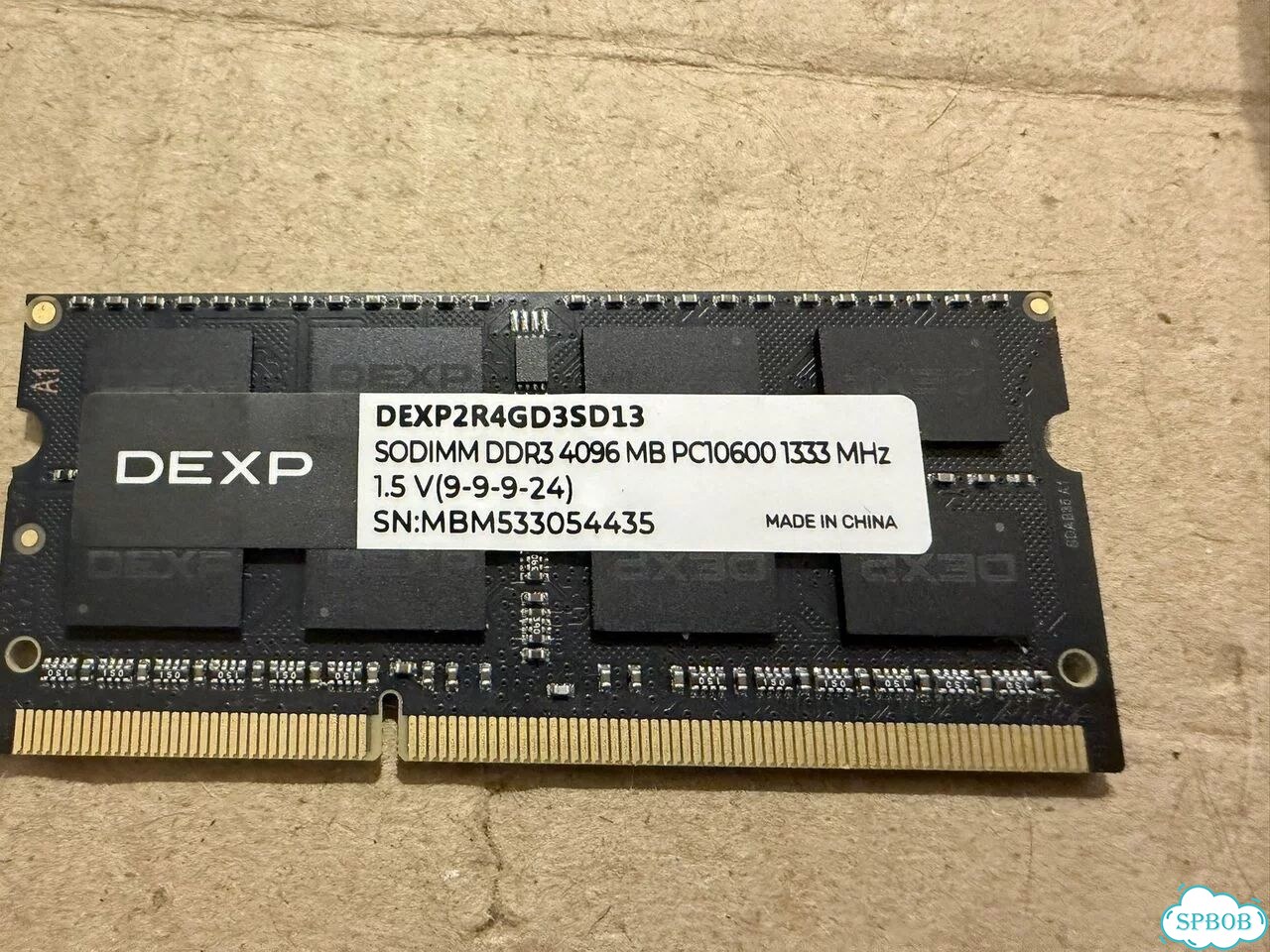 Sodimm ddr3 4gb фото 1