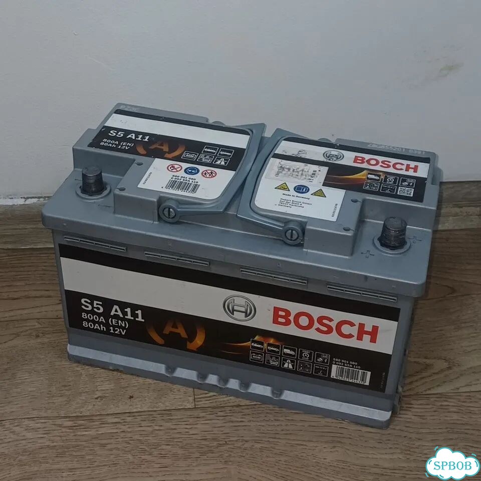 Аккумулятор 80Ач AGM Bosch бу фото 1