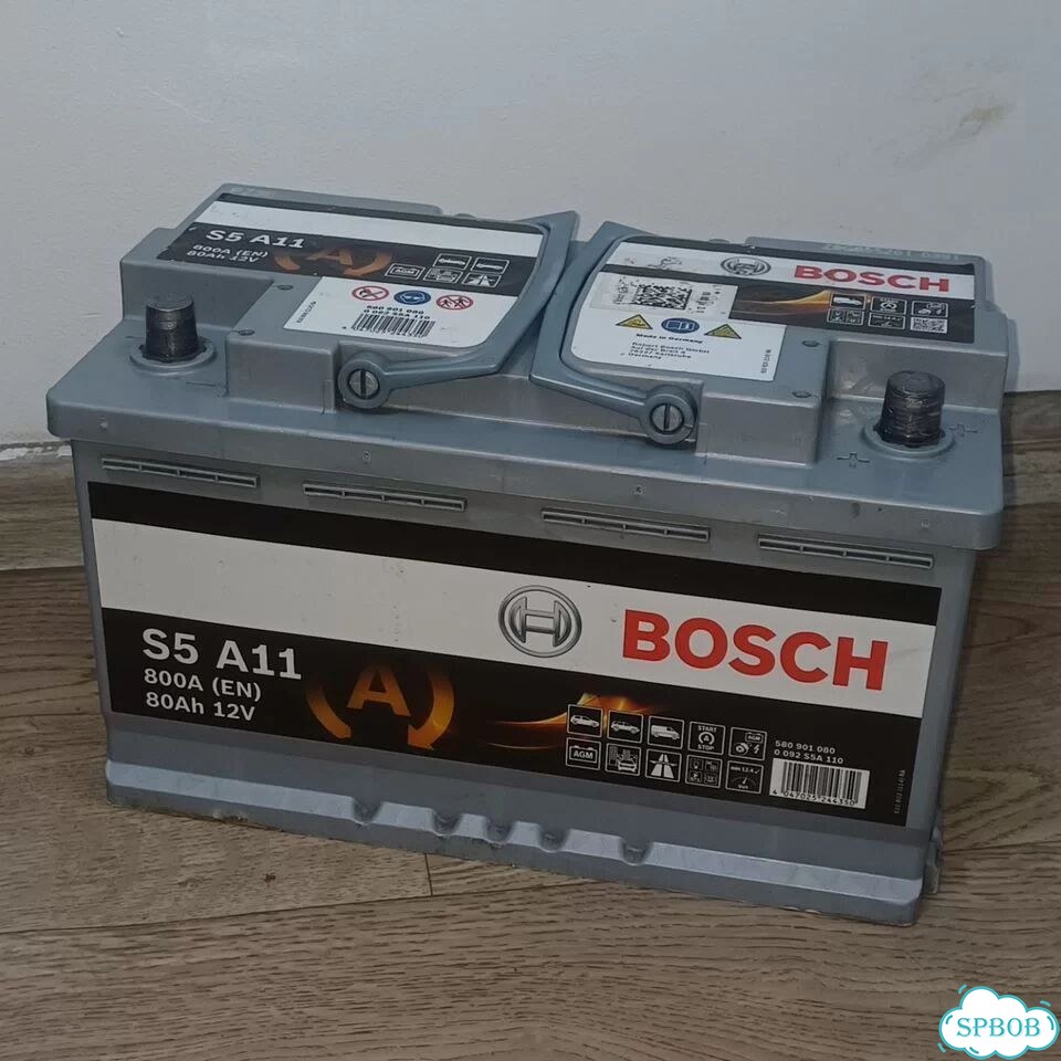 Аккумулятор 80Ач AGM Bosch бу фото 3