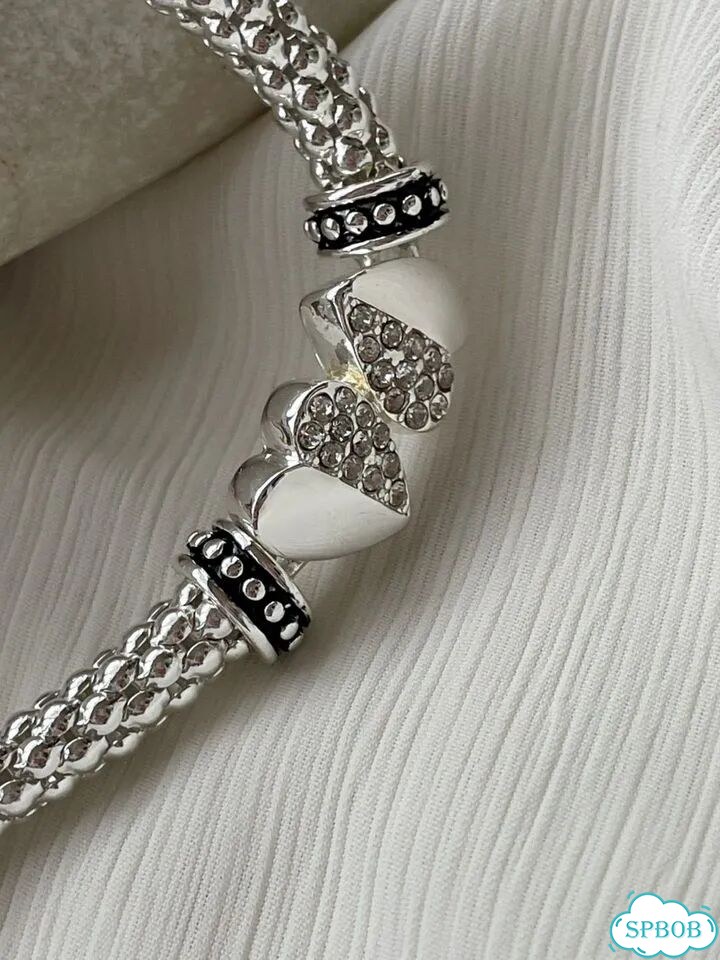 Новый браслет Nine West стрейч под серебро ориг фото 5