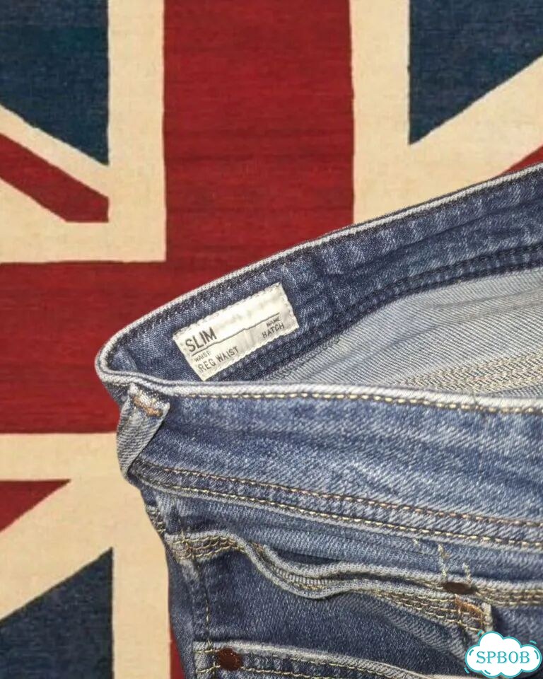 Джинсы Pepe Jeans London. Slim / Red Waist фото 3
