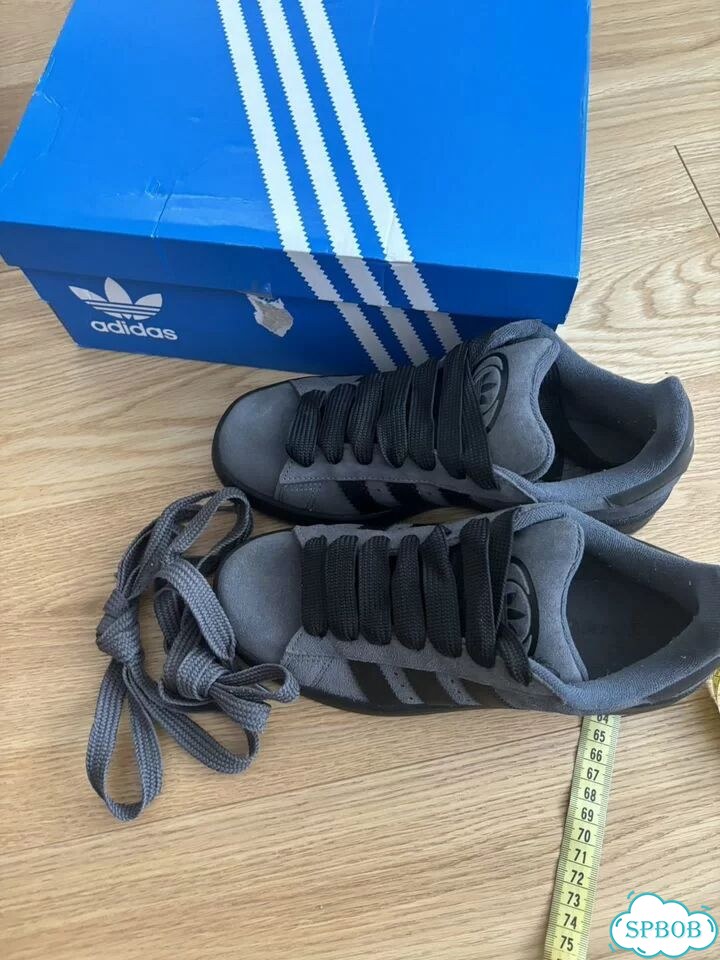 Кеды adidas темно-серые 38,5 фото 10