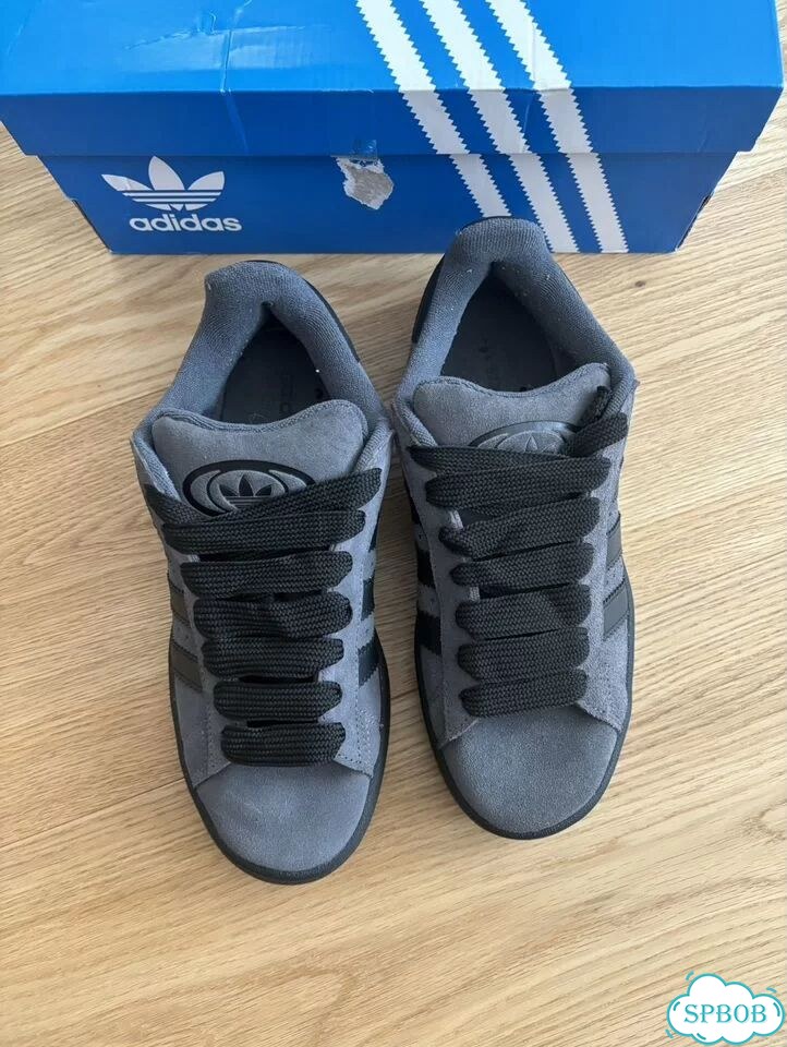 Кеды adidas темно-серые 38,5 фото 2
