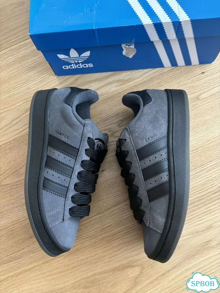 Кеды adidas темно-серые 38,5 фото 3