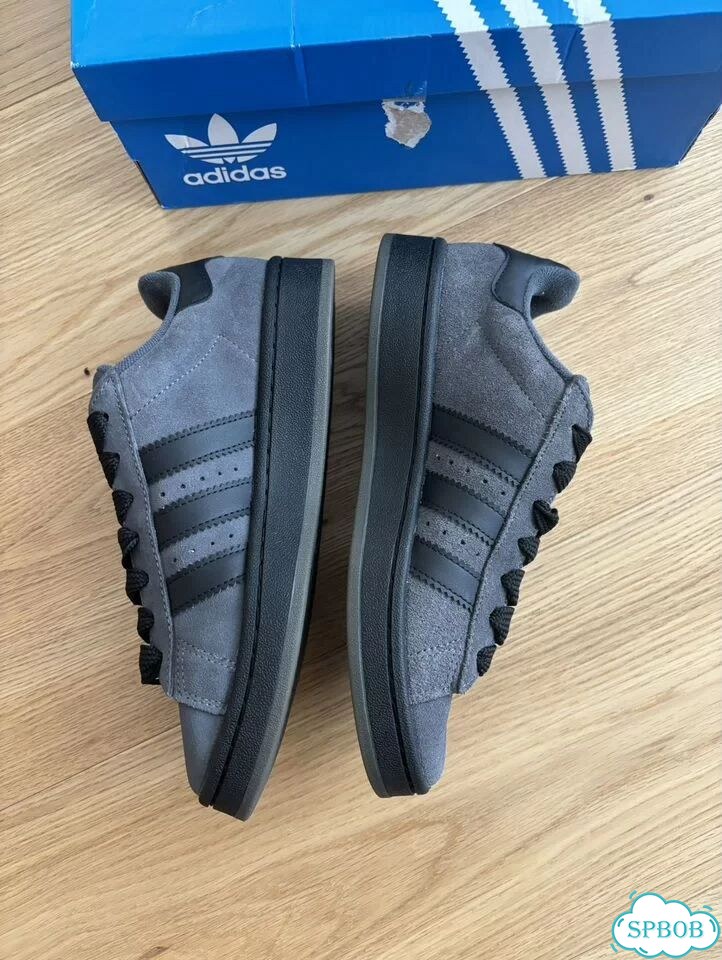 Кеды adidas темно-серые 38,5 фото 4