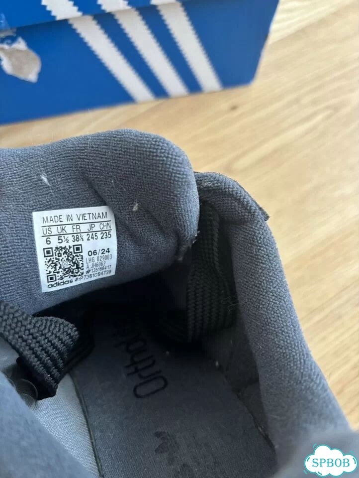 Кеды adidas темно-серые 38,5 фото 7