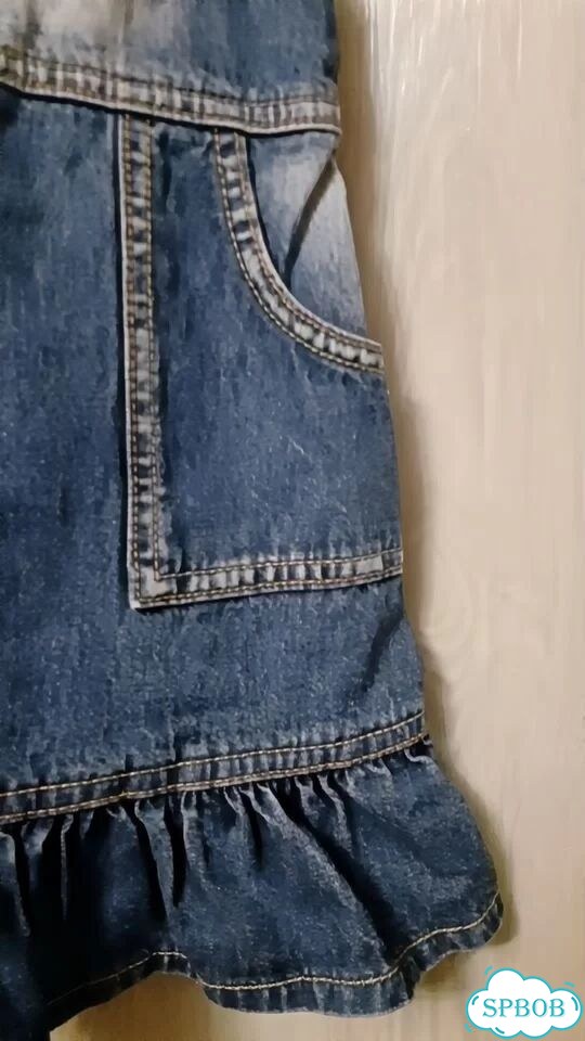 Джинсовый сарафан для девочки Cloria jeans фото 4