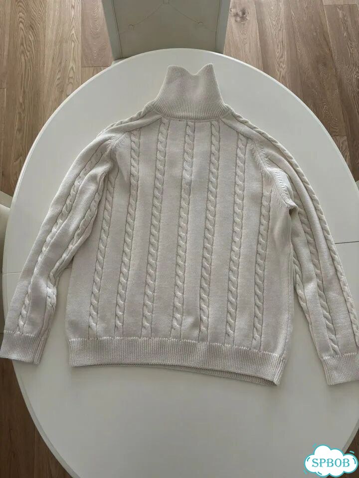 Кофта zara новая бежевая фото 5