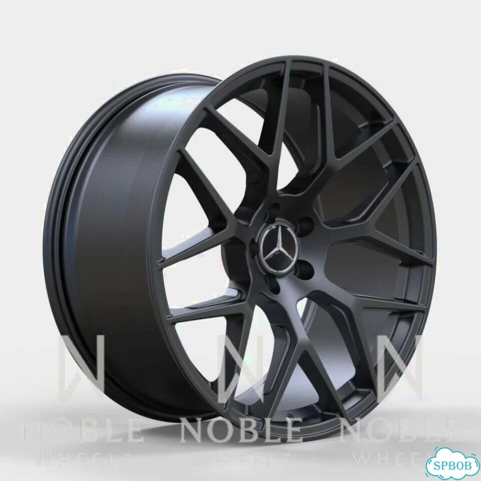 Кованые диски Mercedes-Benz 9.5×R22 5×112 фото 2