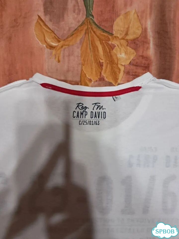 Camp david хлопковая футболка фото 3
