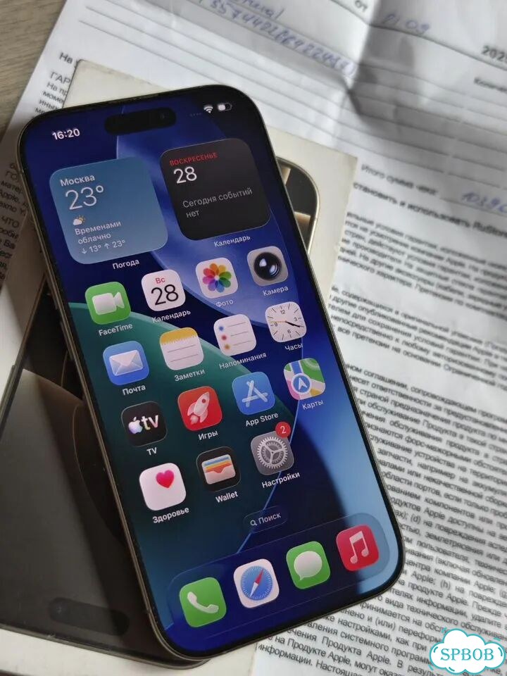 iPhone 16 Pro, 256 ГБ, SIM + eSIM фото 2
