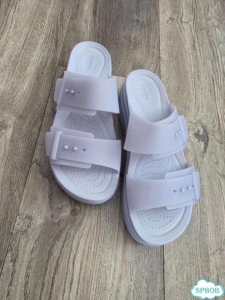 Шлепанцы crocs на платформе 38 фото 2