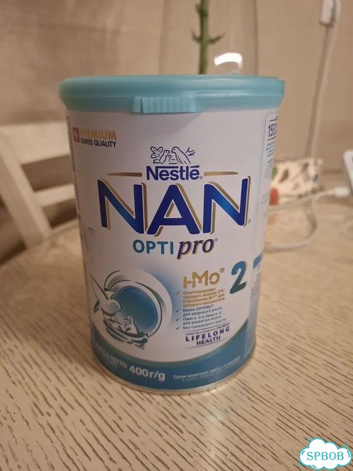 Детская смесь NAN OptiPro 2 (400 г) фото 1