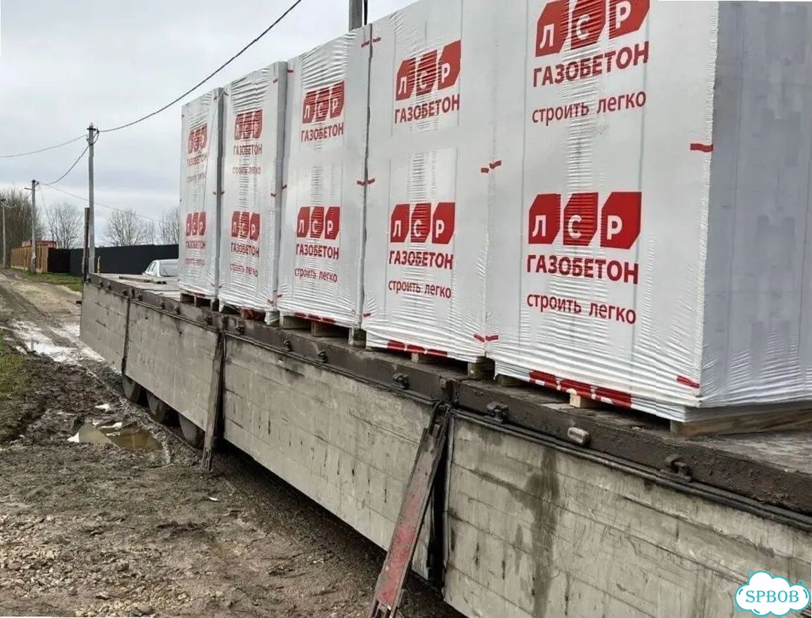 Газобетон. Доставка к месту, для дачи фото 1