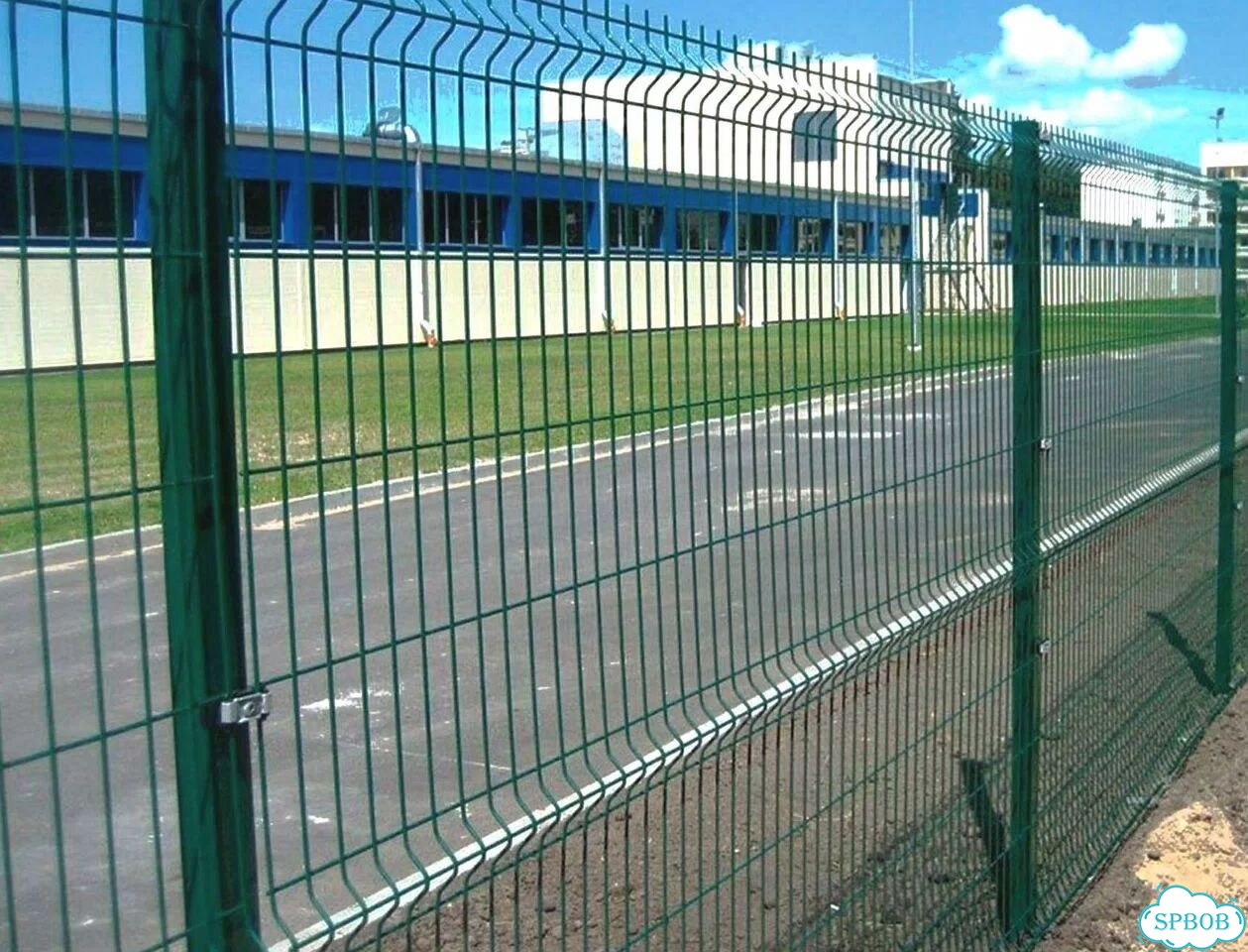 Сетка для забора гиттер 3Д фото 5