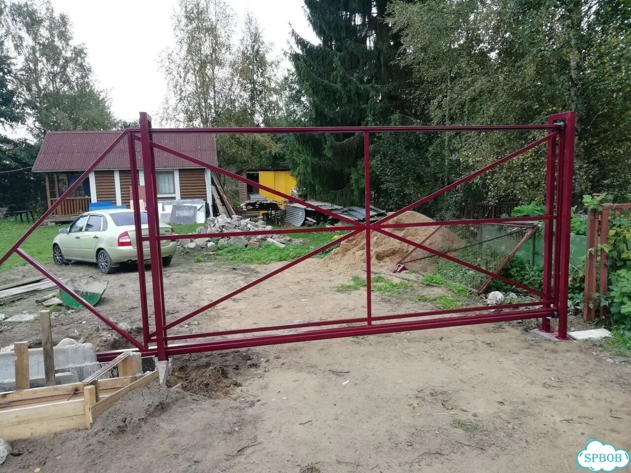 Ворота откатные 5 метров Эко фото 2
