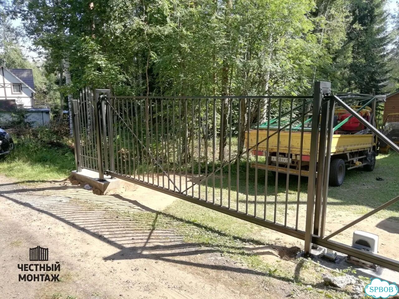 Ворота откатные 5 метров Эко фото 5