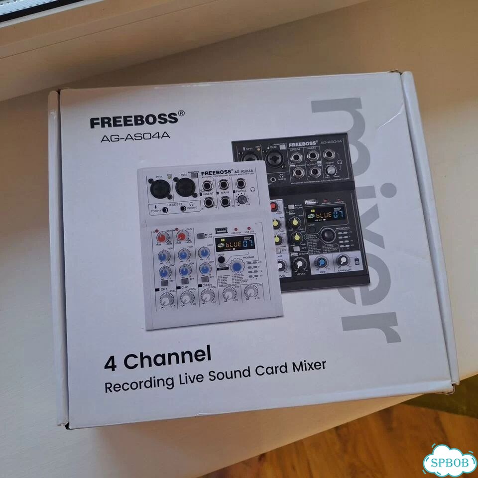 Микшерный пульт-аудиокарта Freeboss AG-AS04A фото 1