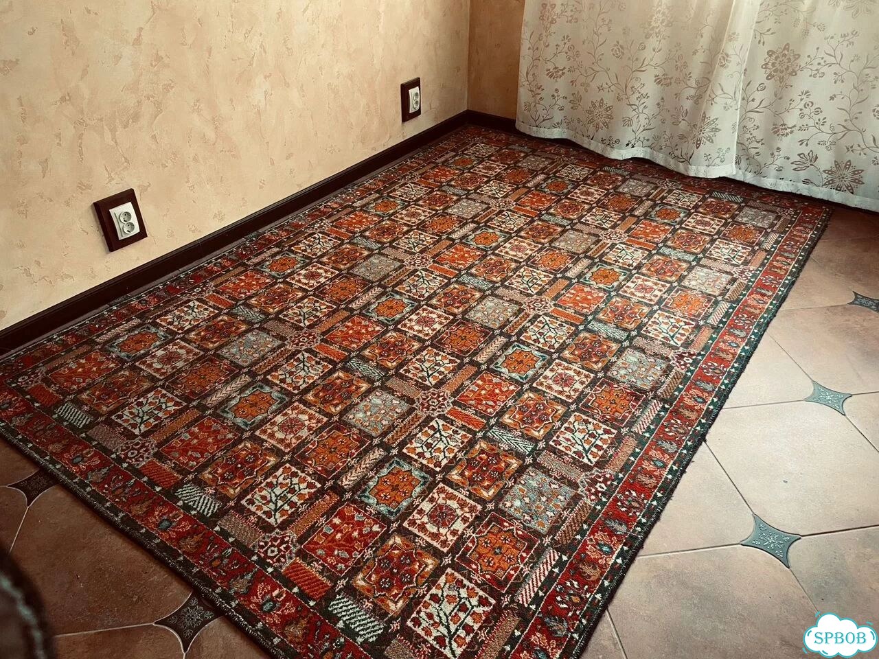 Ковер шерстяной СССР 2x3 фото 3