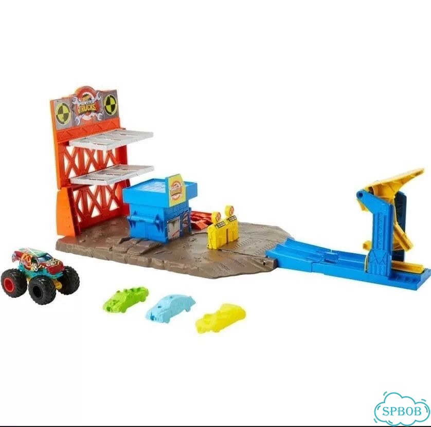 Игровой набор hot wheels взрывная станция фото 6