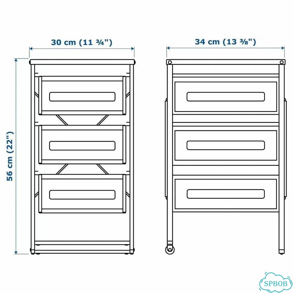 Тумба комод икеа леннарт IKEA lennart фото 2