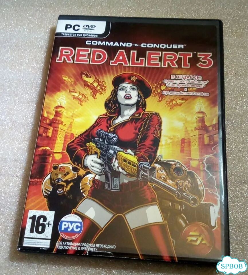 Игра пк PC DVD-Box Red Alert 3 фото 1