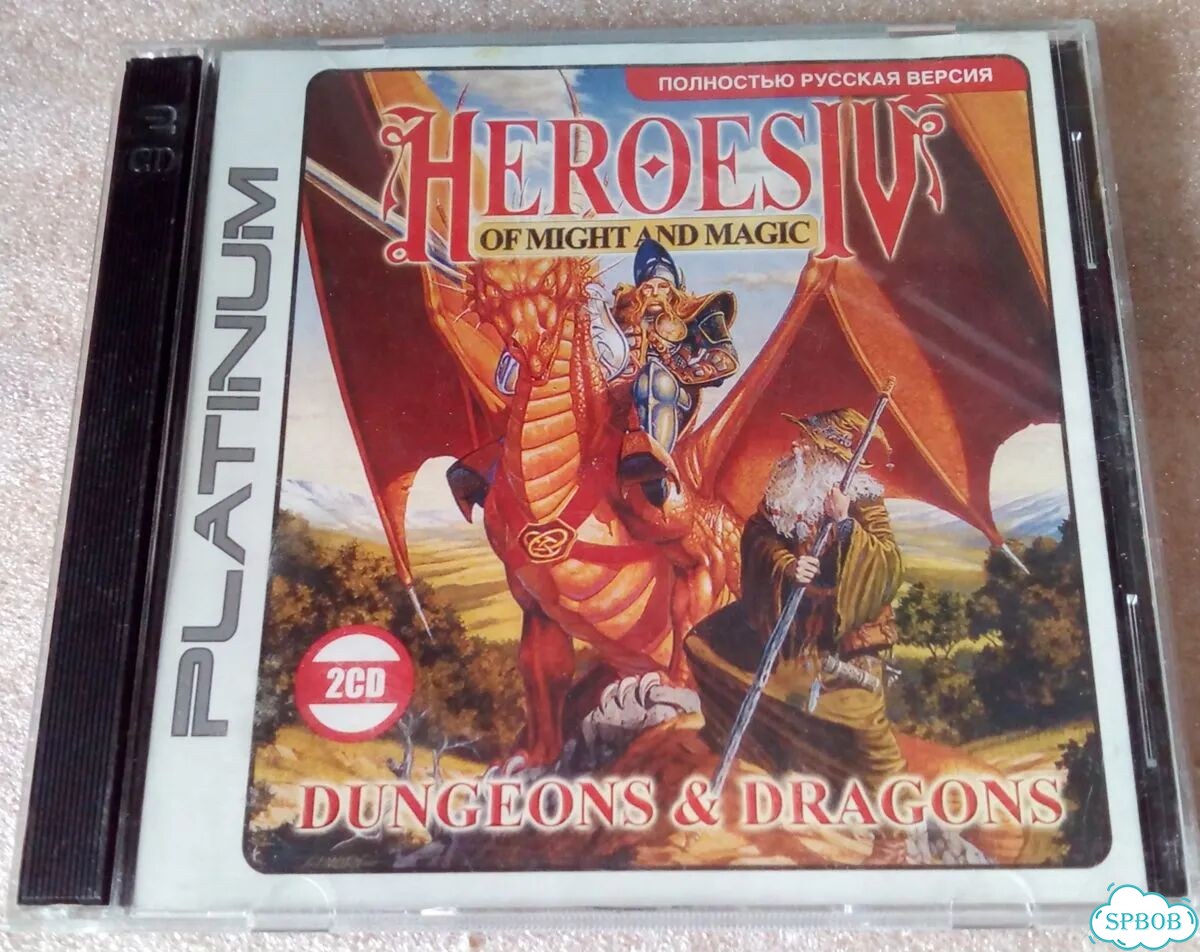 Игра пк PC Heroes of Might and Magic IV Герои 4 фото 1