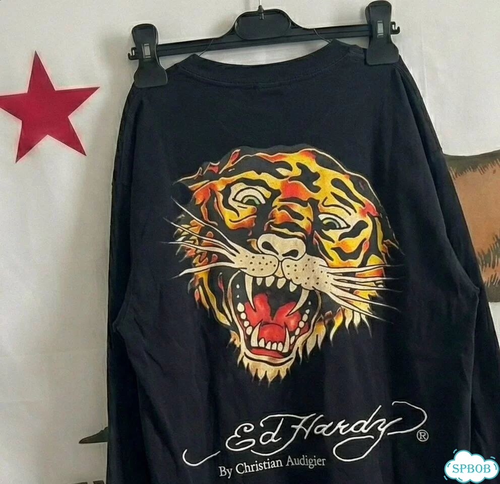 Лонгслив Ed Hardy Tiger Черный фото 2