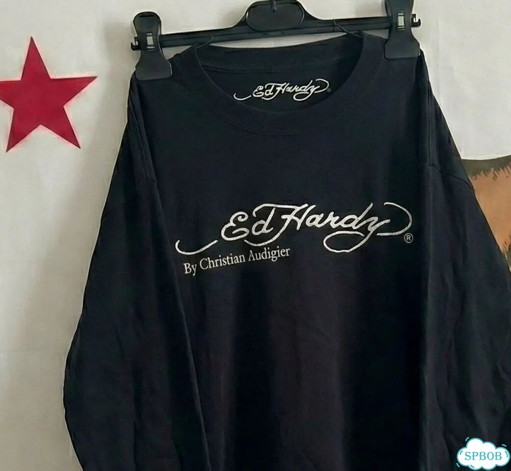 Лонгслив Ed Hardy Tiger Черный фото 4