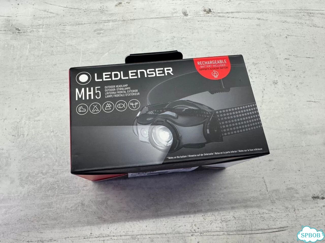 Налобный фонарь LED lenser фото 1