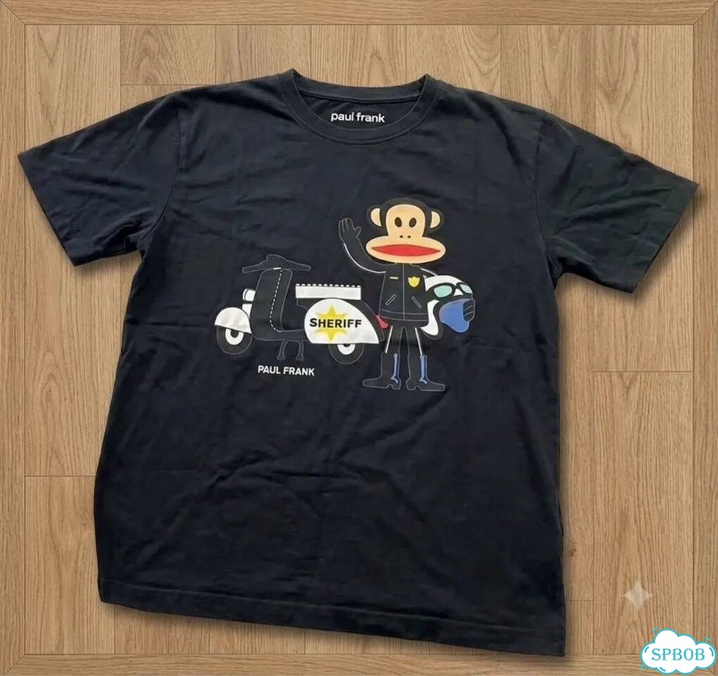 Футболка черная Paul Frank Skate фото 1