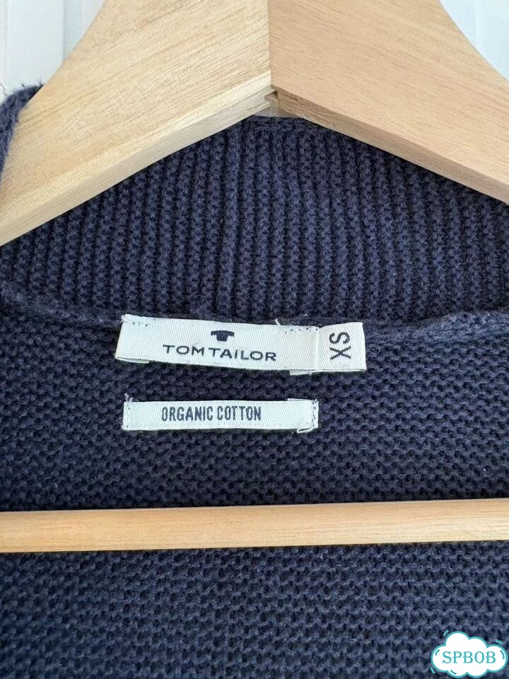 Кардиган хлопок tom tailor синий фото 2