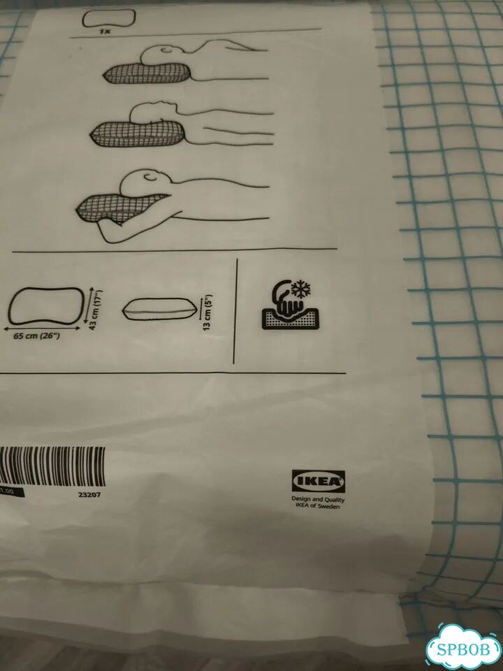 Подушка ортопедическая IKEA фото 5