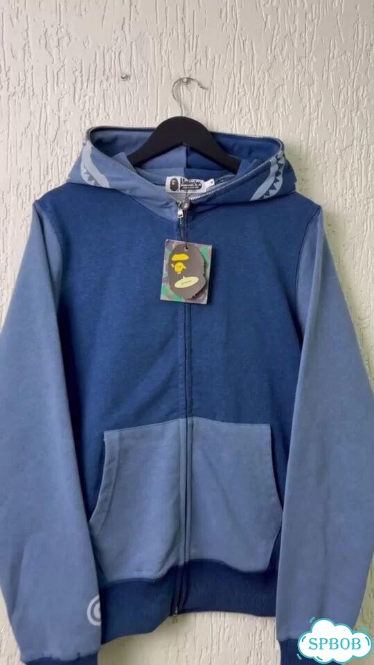 Зип-худи Bape Indigo SS17 S-XL фото 1