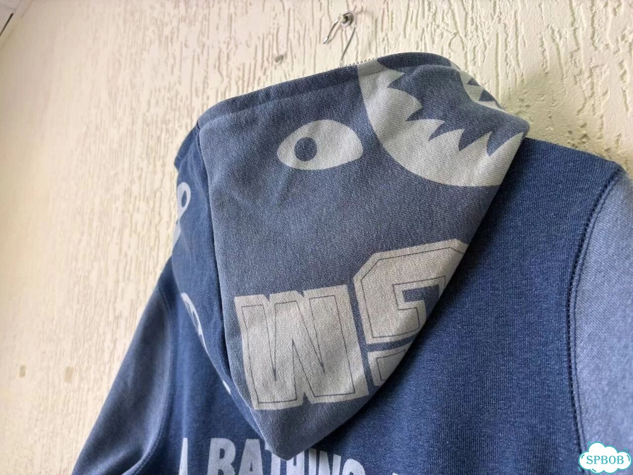 Зип-худи Bape Indigo SS17 S-XL фото 5