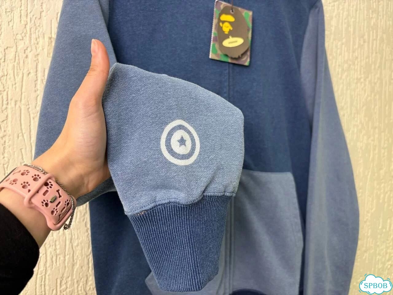 Зип-худи Bape Indigo SS17 S-XL фото 6
