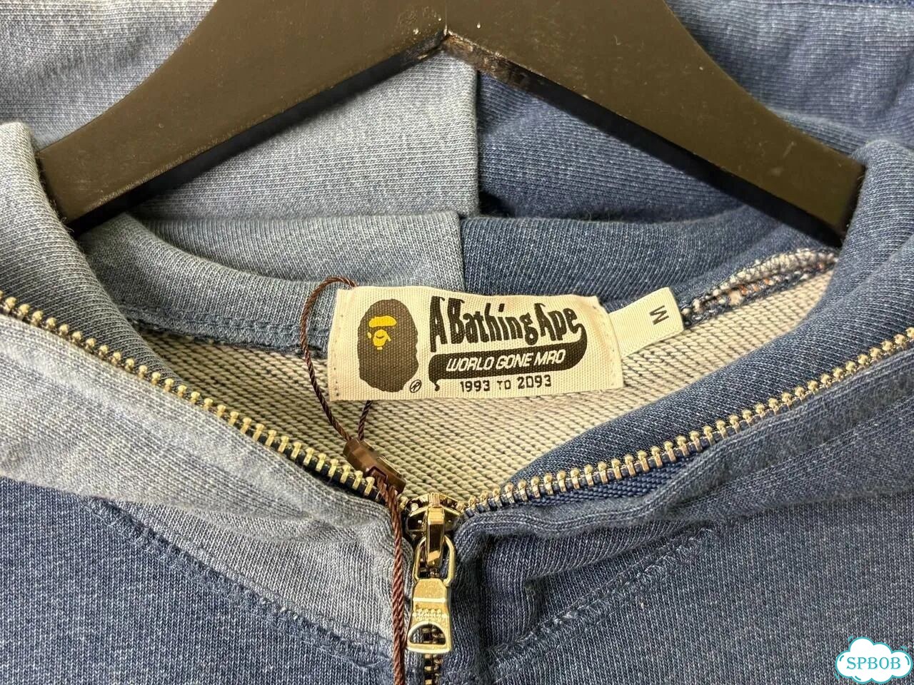 Зип-худи Bape Indigo SS17 S-XL фото 7