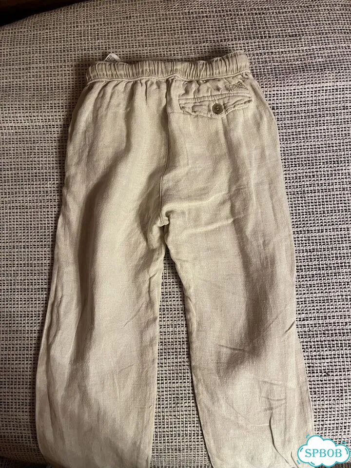 Льняные брюки zara 116 фото 2