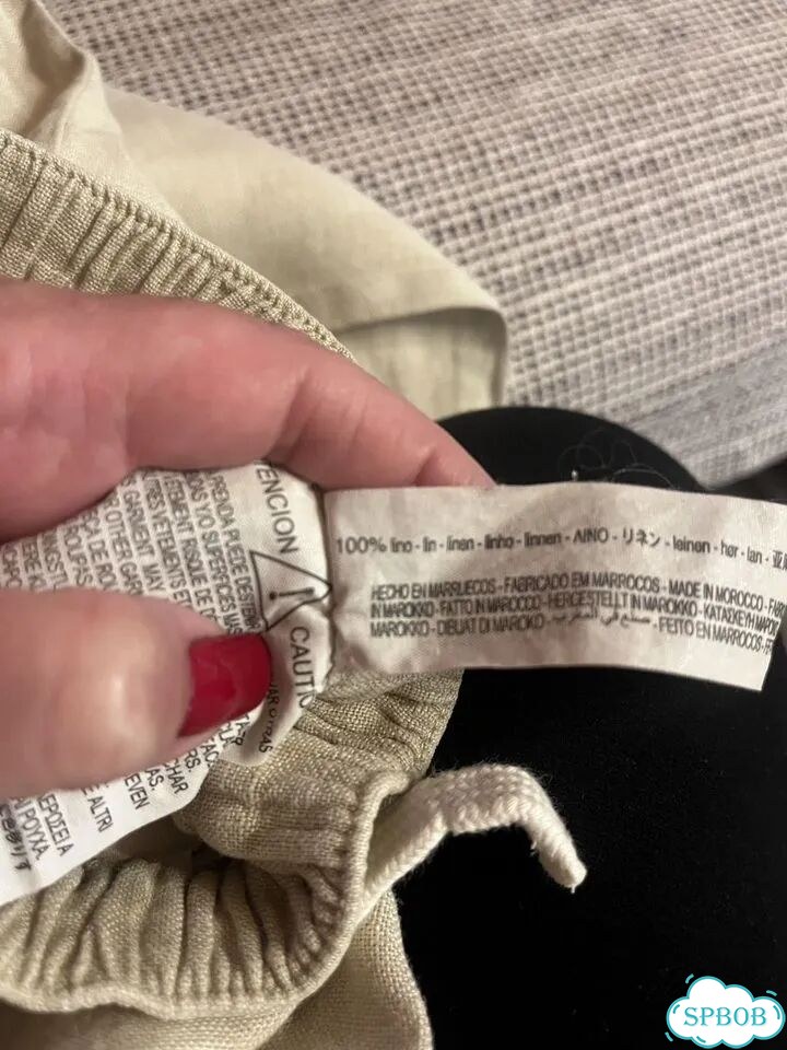 Льняные брюки zara 116 фото 5