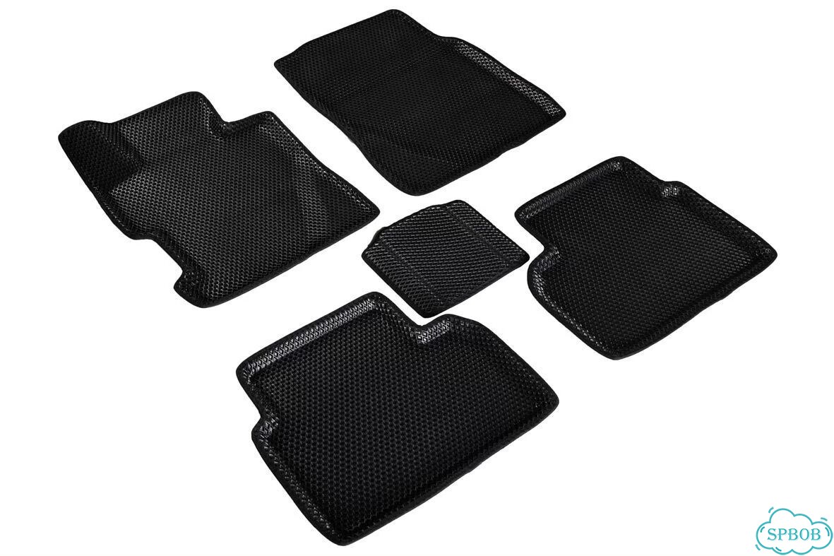 Ковры в салон Honda Civic 2006-12 EVA 3D ромб фото 1