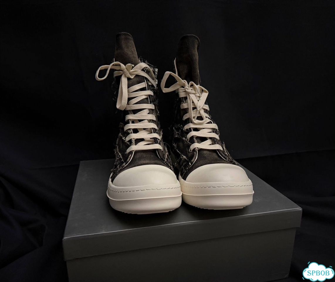 Rick owens ramones slashed distressed 25ss фото 2