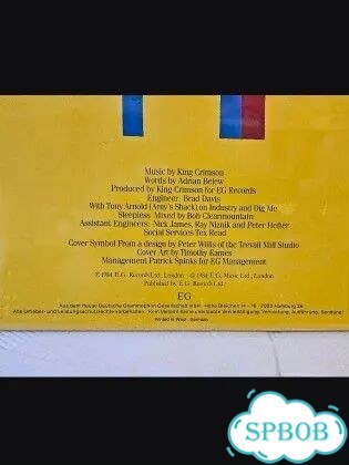 King Crimson - Three Of A Perfect Pair (Lp 1984 ) фото 8