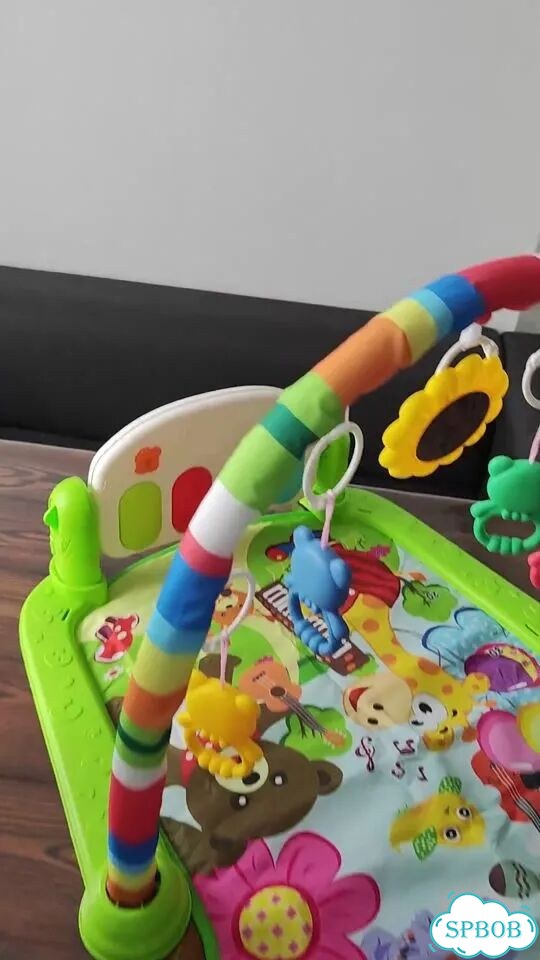 Развивающий коврик с пианино baby go фото 1