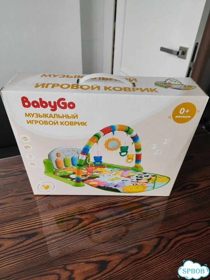 Развивающий коврик с пианино baby go фото 3