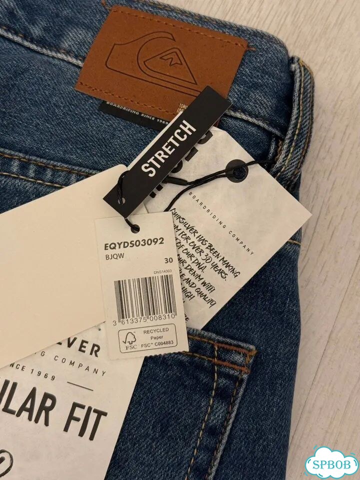 Мужские джинсовые шорты Quiksilver фото 3