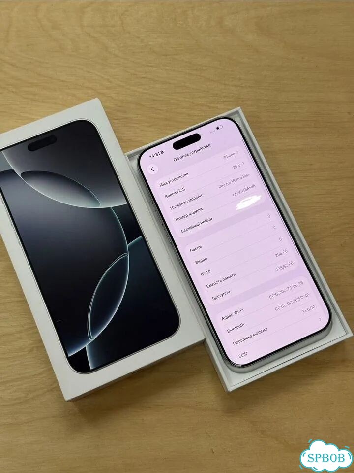 iPhone 16 Pro Max, 256 ГБ, SIM + eSIM фото 2